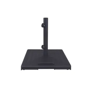 100 lb Black Square Monaco Umbrella Base