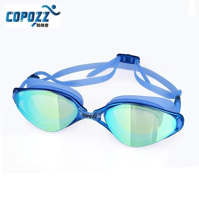 Anti-Fog UV Protection Adjustable Swimming Goggles