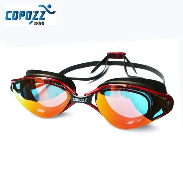 Anti-Fog UV Protection Adjustable Swimming Goggles