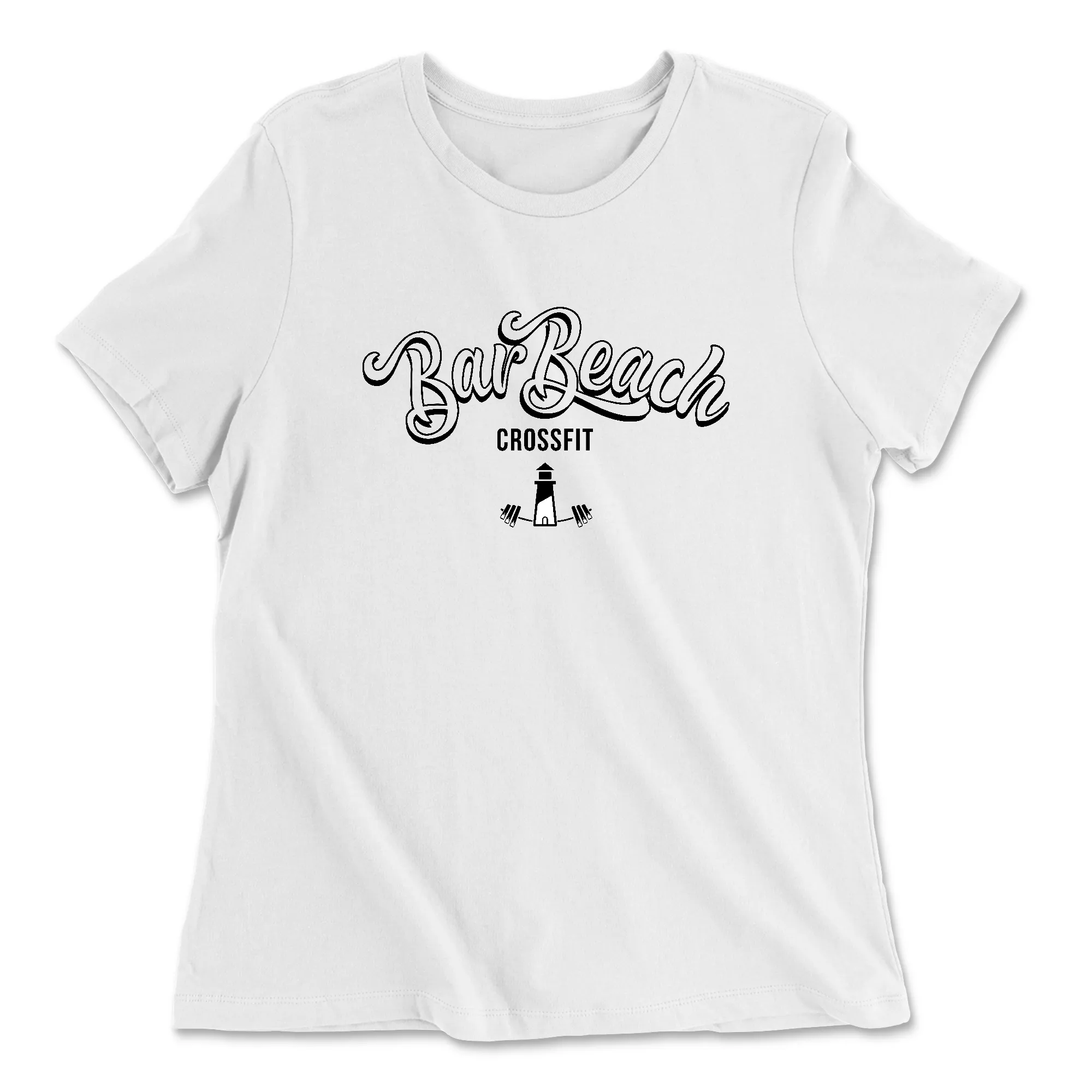 Bar Beach CrossFit Standard Womens - Relaxed Jersey T-Shirt