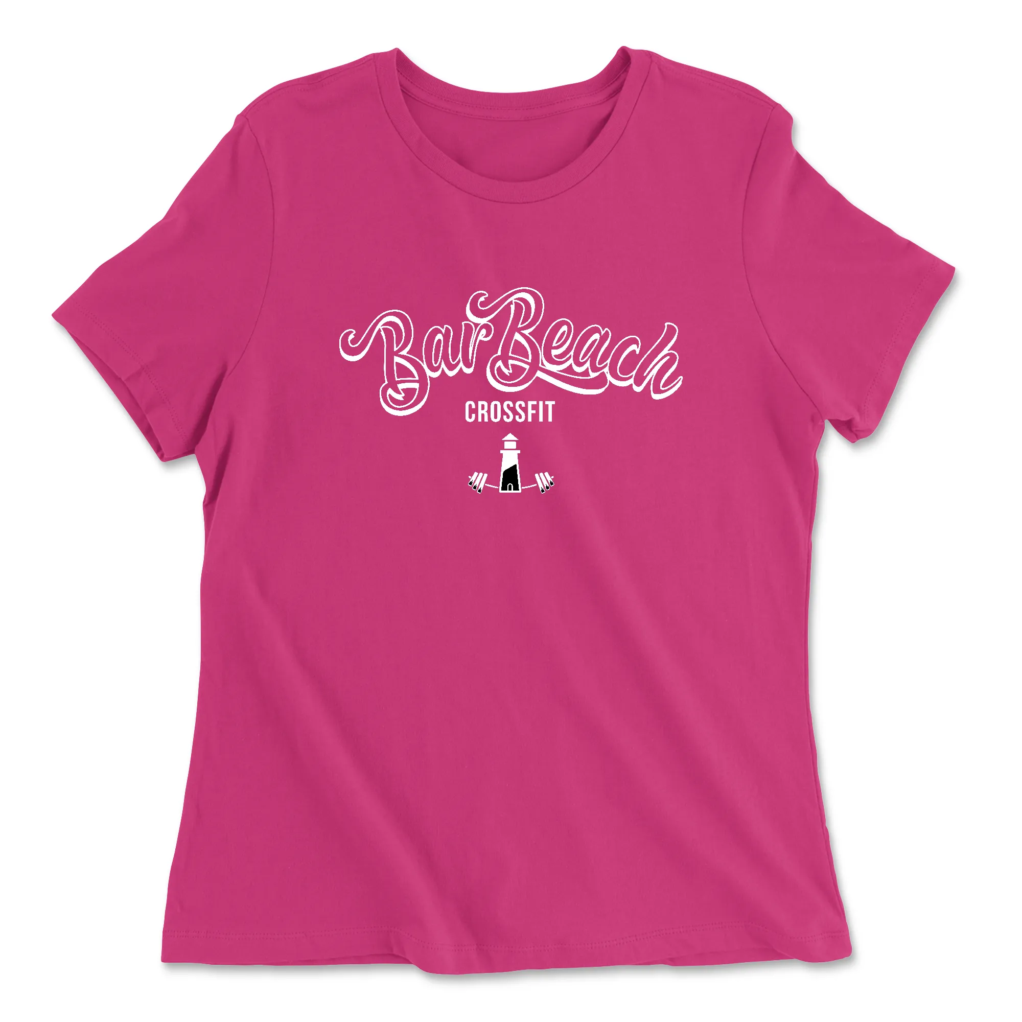 Bar Beach CrossFit Standard Womens - Relaxed Jersey T-Shirt
