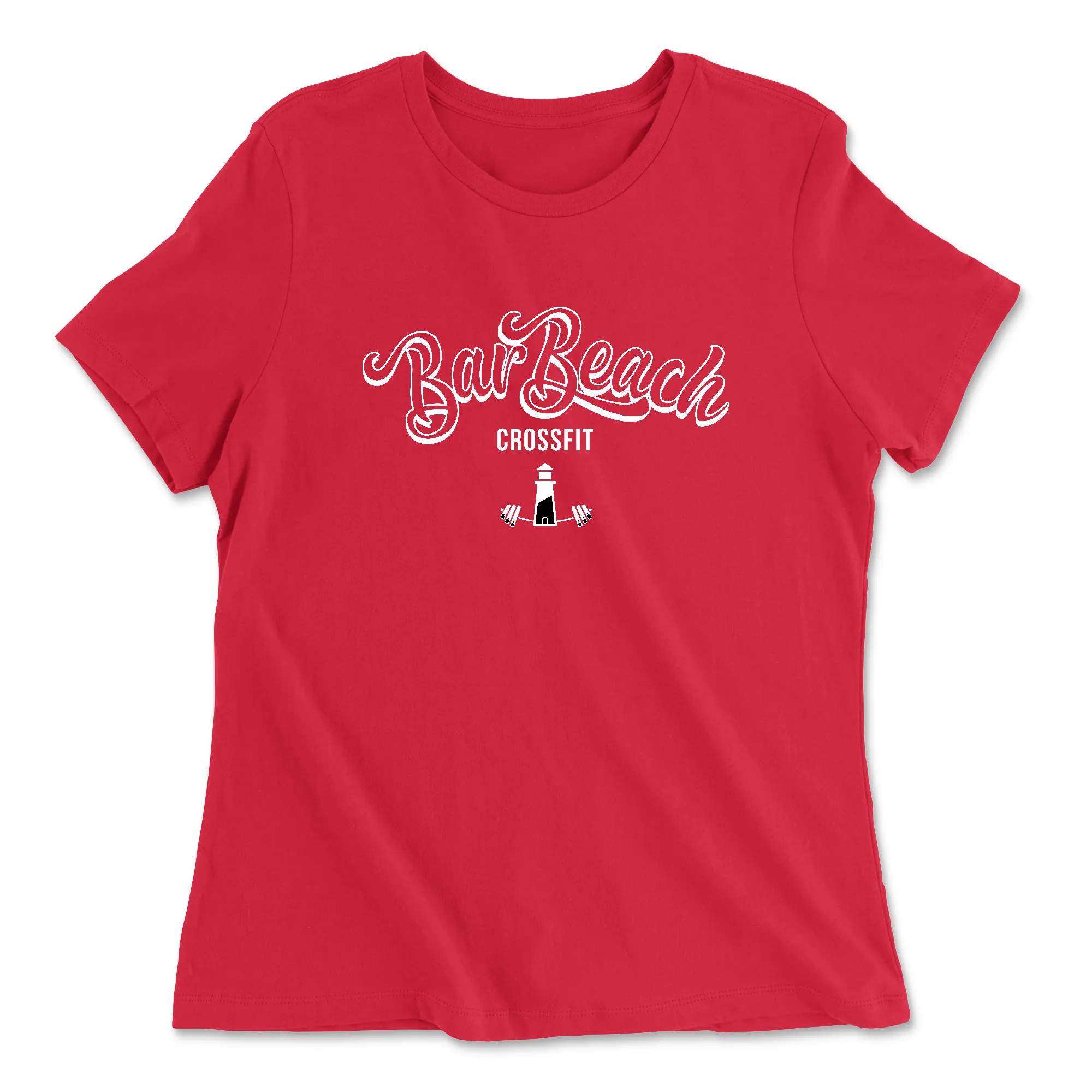 Bar Beach CrossFit Standard Womens - Relaxed Jersey T-Shirt