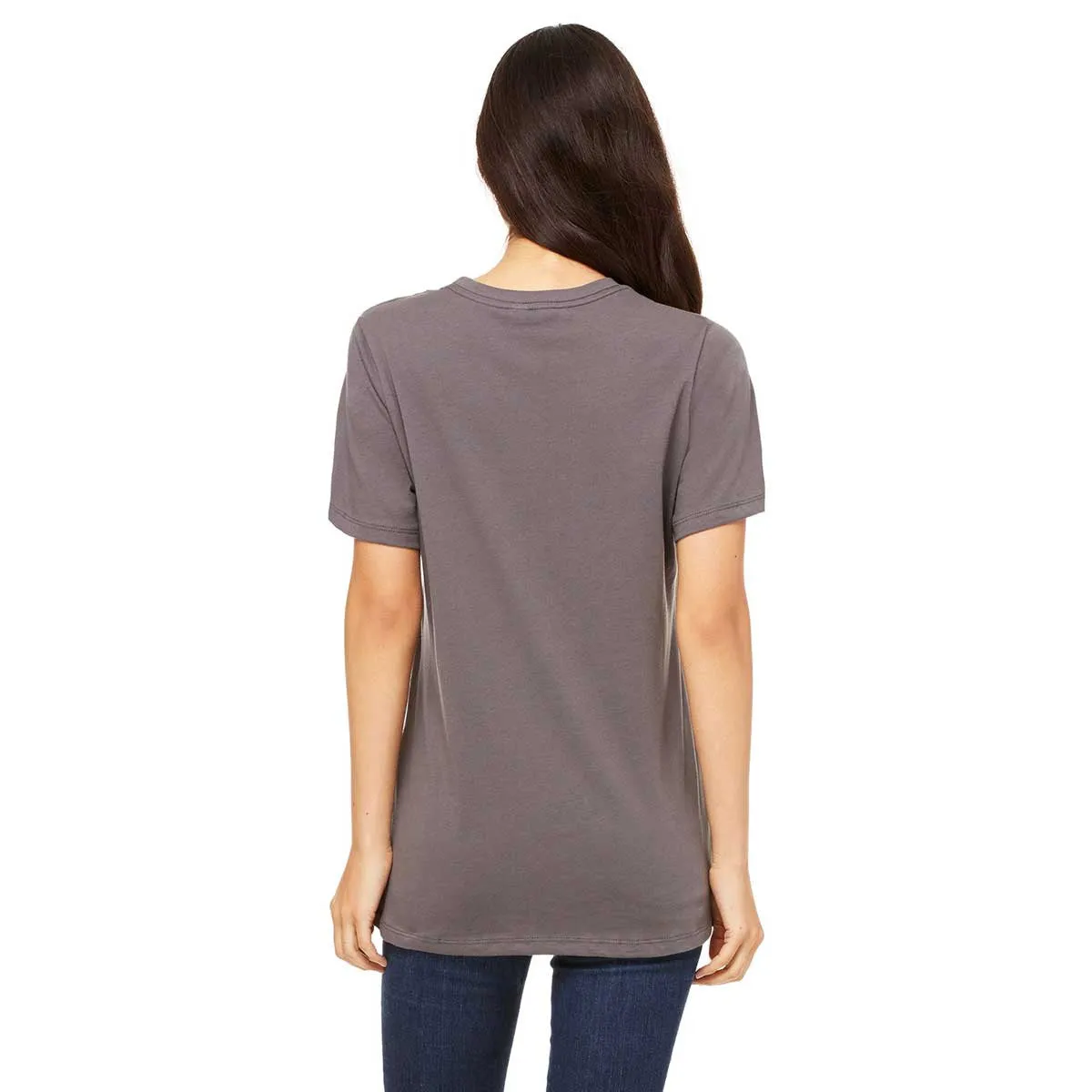Bella   Canvas Women's Asphalt Relaxed Jersey Short-Sleeve T-Shirt