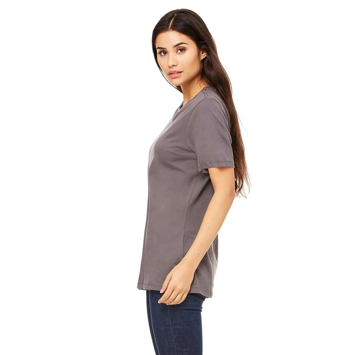 Bella   Canvas Women's Asphalt Relaxed Jersey Short-Sleeve T-Shirt