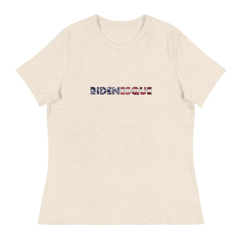 Bidenesque - Women's Relaxed T-Shirt