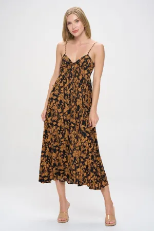 Bonna Front Tie Maxi Dress