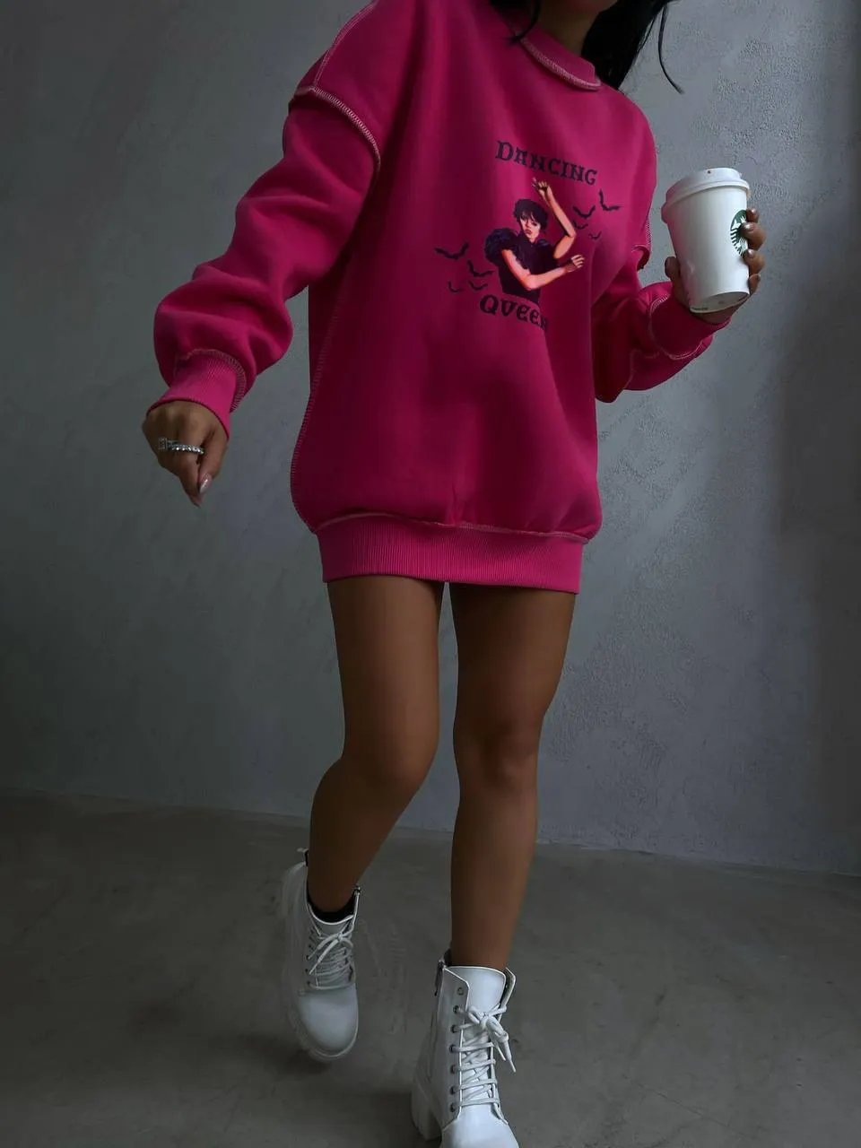Cool Sweater Wednesday Warm Casual Clothes For Girl