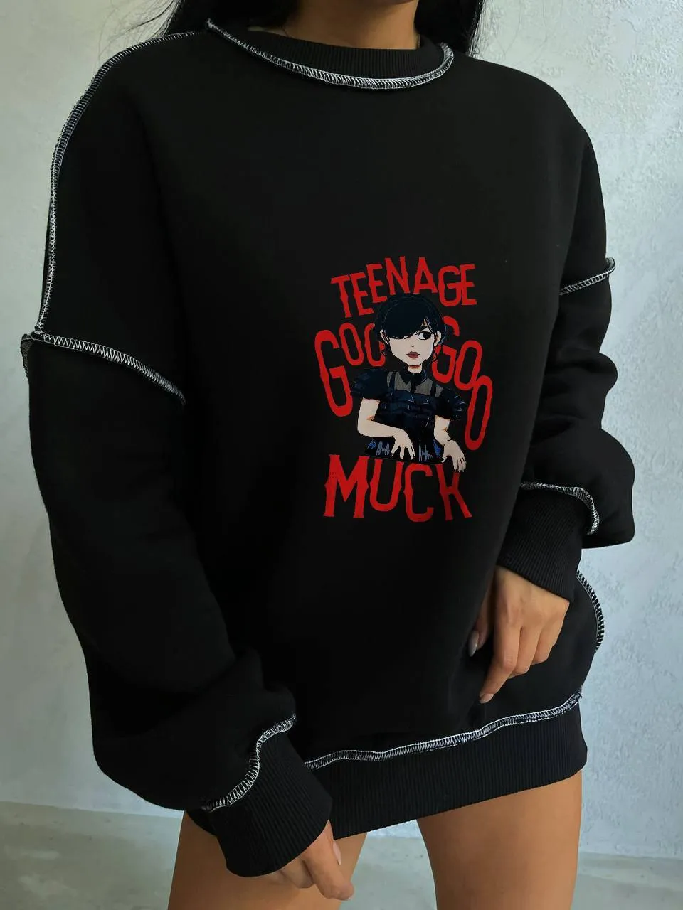 Cool Sweater Wednesday Warm Casual Clothes For Girl