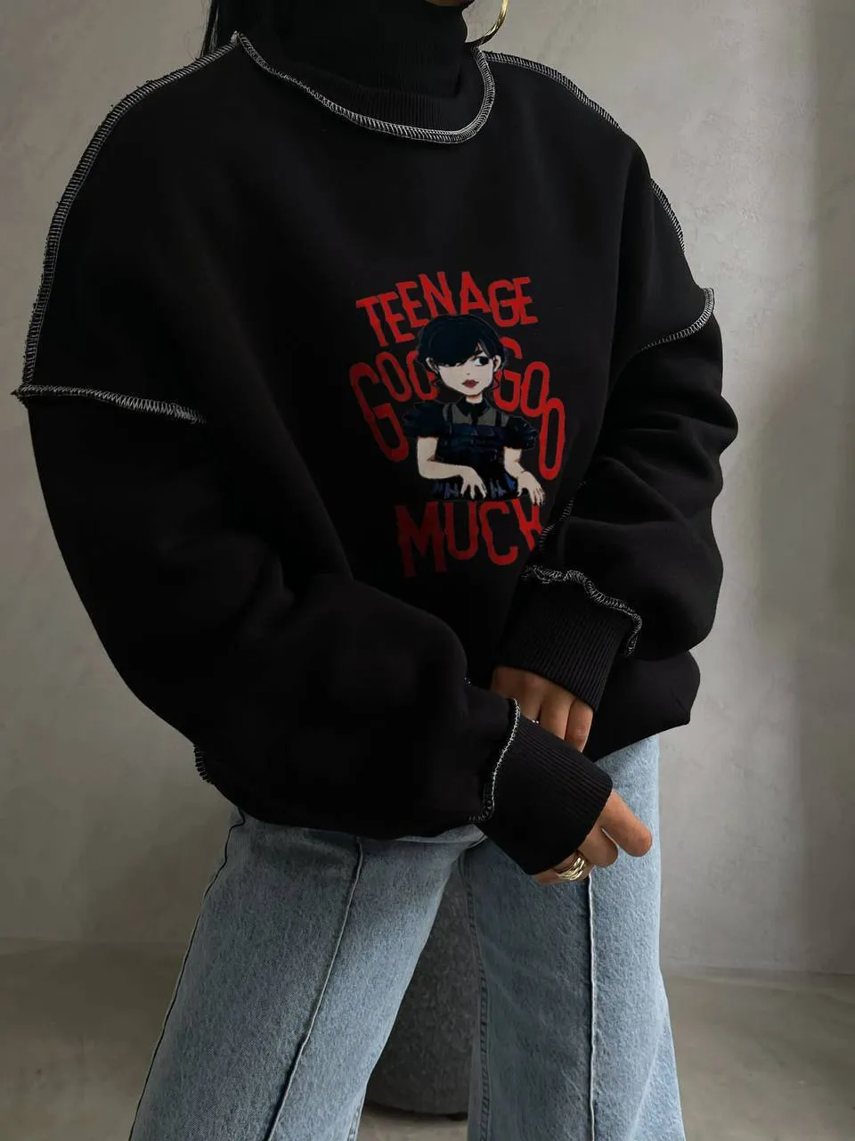 Cool Sweater Wednesday Warm Casual Clothes For Girl