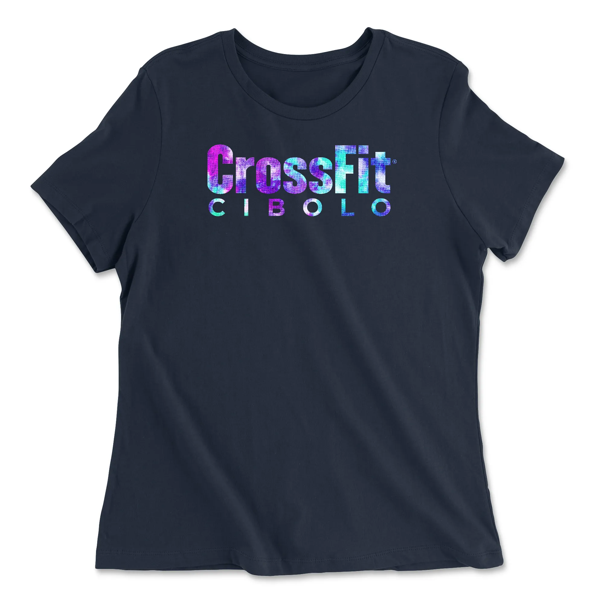 CrossFit Cibolo - Tie Dye 3 Women's Relaxed Jersey T-Shirt