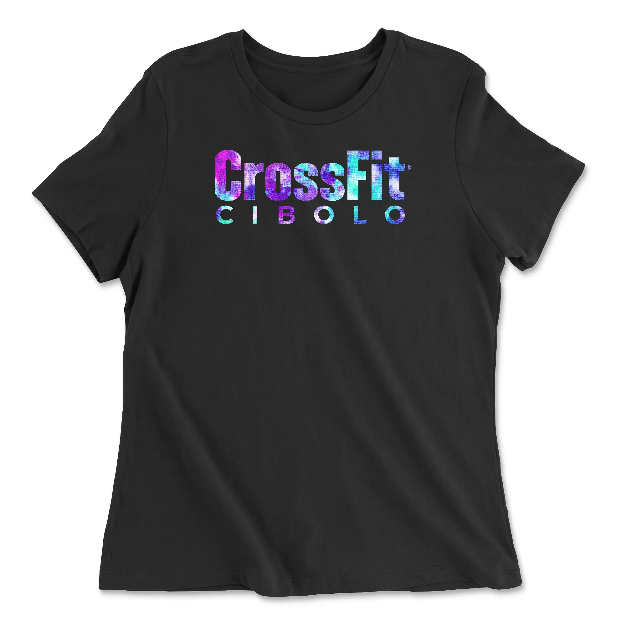 CrossFit Cibolo - Tie Dye 3 Women's Relaxed Jersey T-Shirt