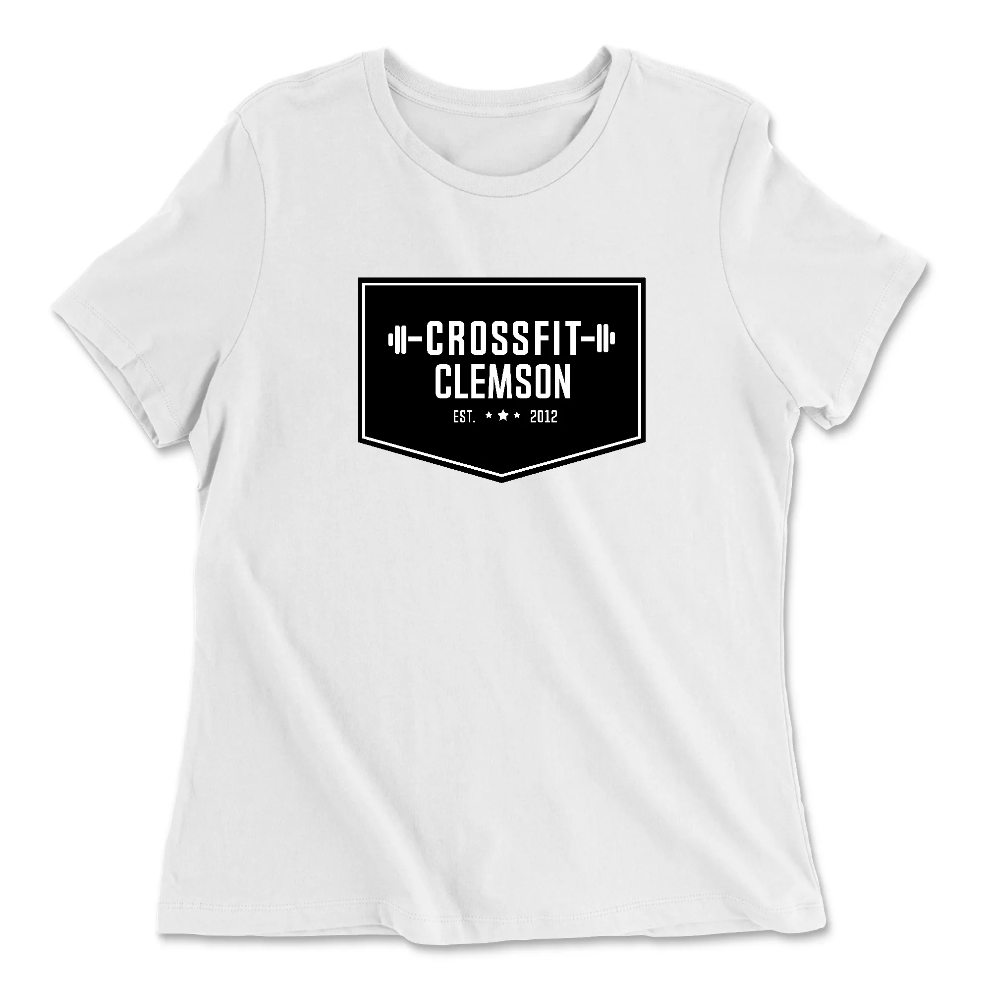 CrossFit Clemson One Color (Black) Womens - Relaxed Jersey T-Shirt