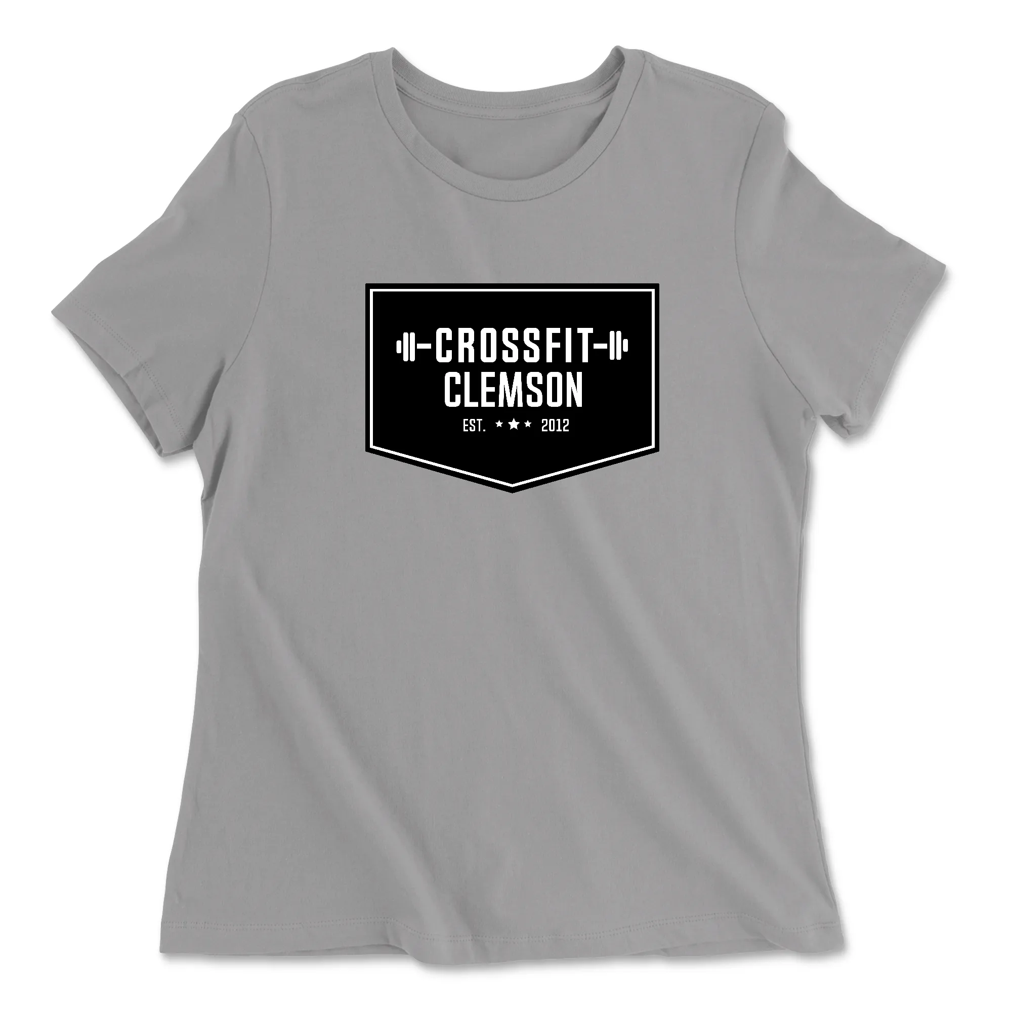 CrossFit Clemson One Color (Black) Womens - Relaxed Jersey T-Shirt