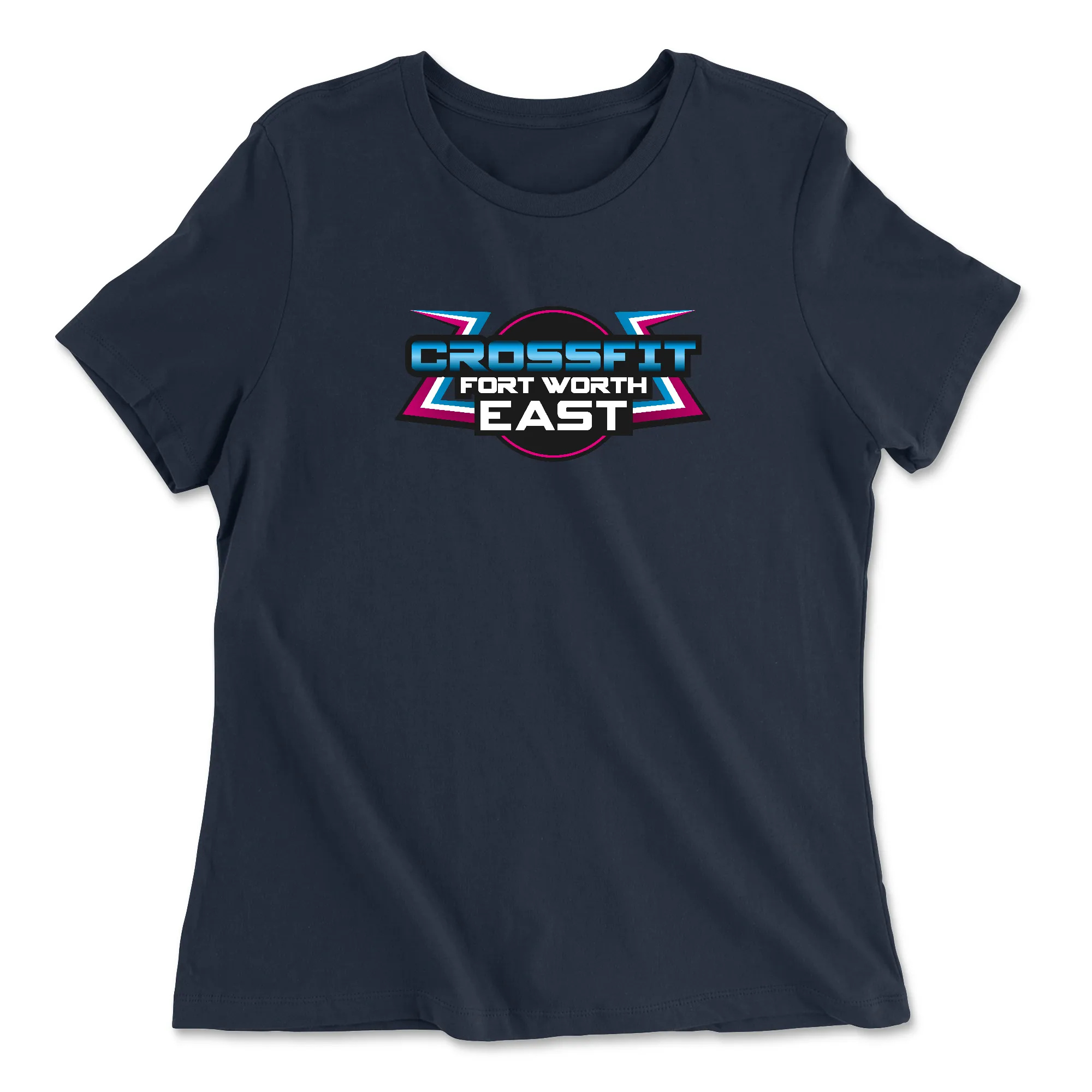 CrossFit Fort Worth East Standard Womens - Relaxed Jersey T-Shirt