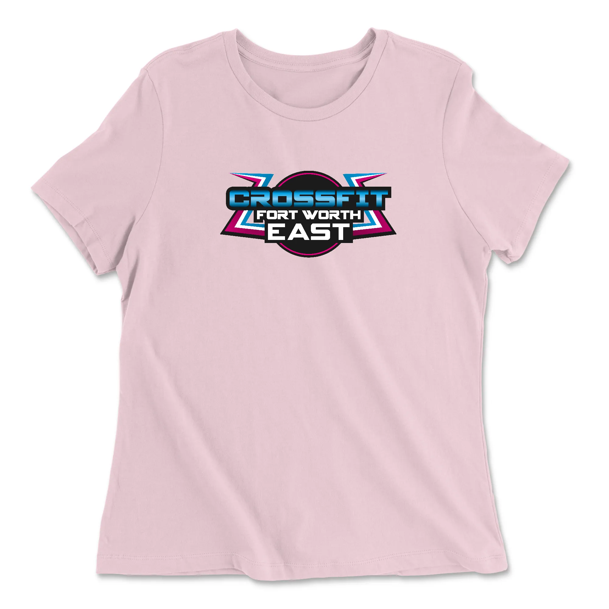 CrossFit Fort Worth East Standard Womens - Relaxed Jersey T-Shirt