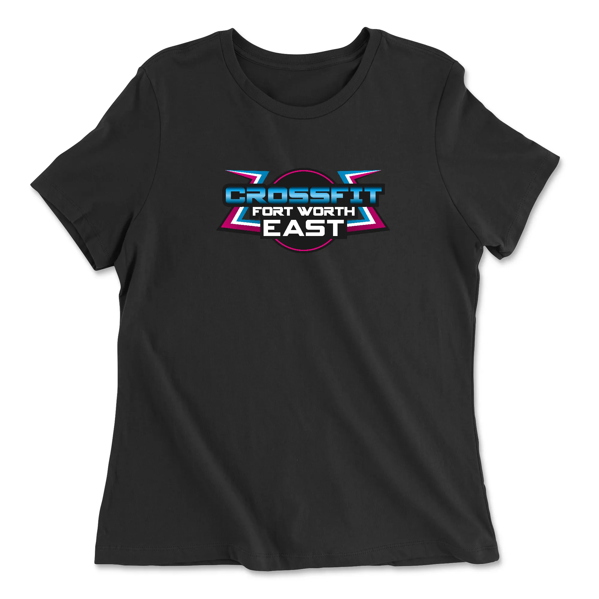 CrossFit Fort Worth East Standard Womens - Relaxed Jersey T-Shirt