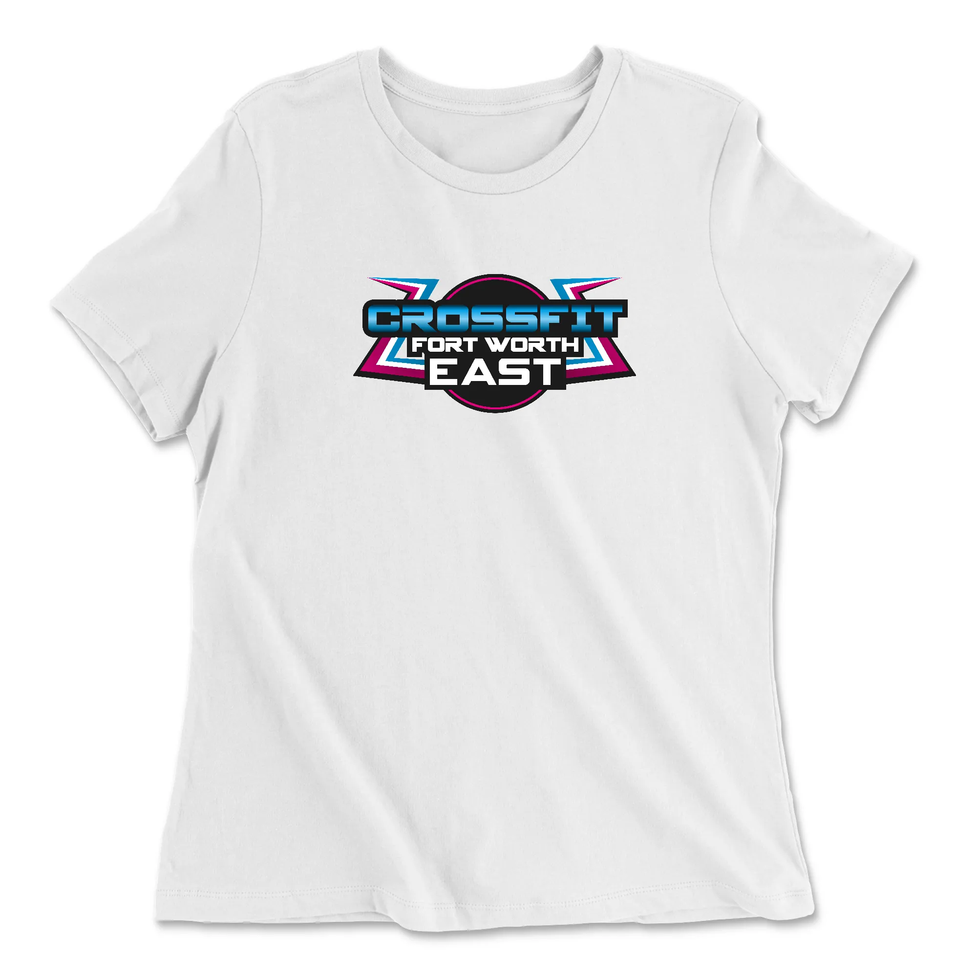 CrossFit Fort Worth East Standard Womens - Relaxed Jersey T-Shirt