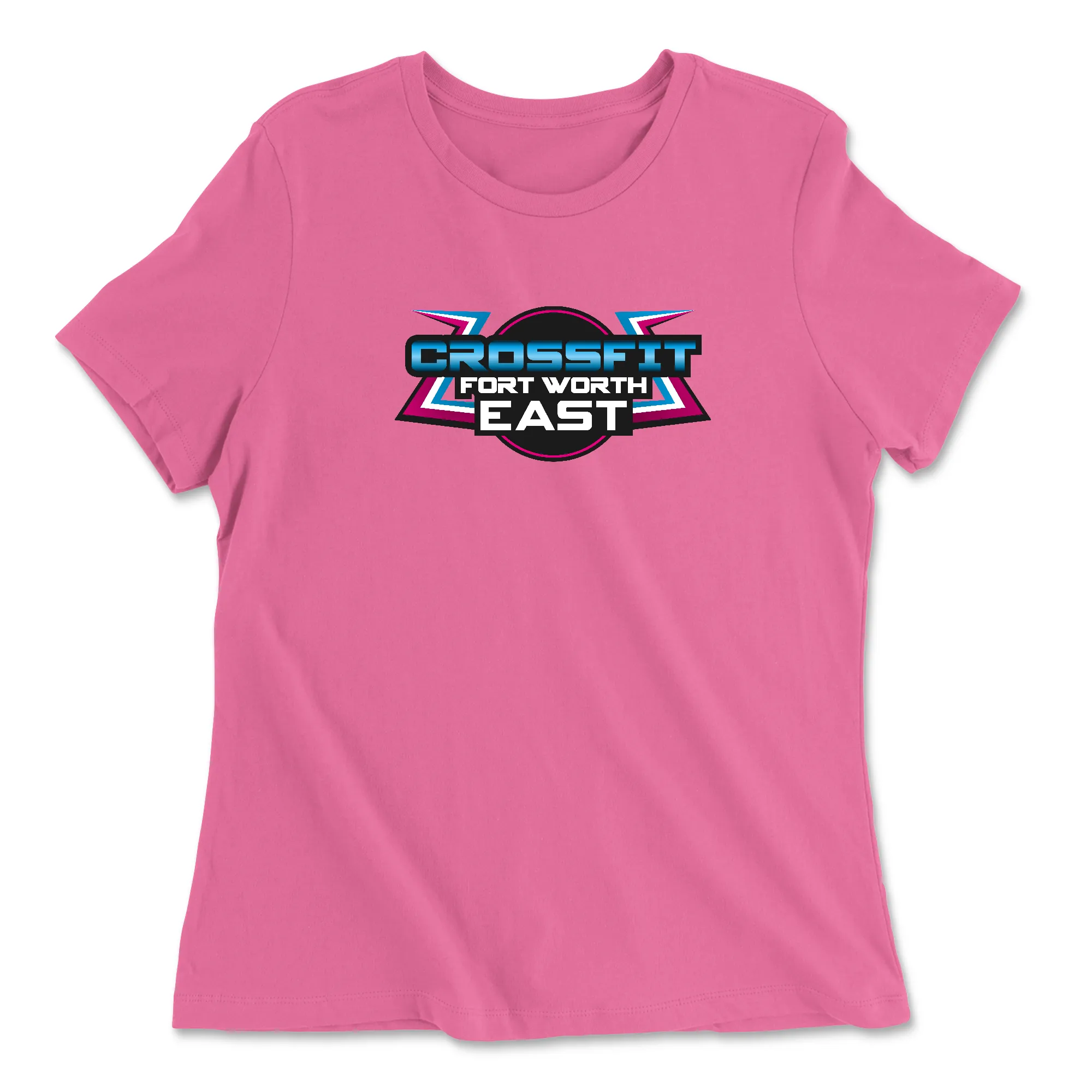 CrossFit Fort Worth East Standard Womens - Relaxed Jersey T-Shirt