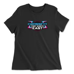 CrossFit Fort Worth East Standard Womens - Relaxed Jersey T-Shirt