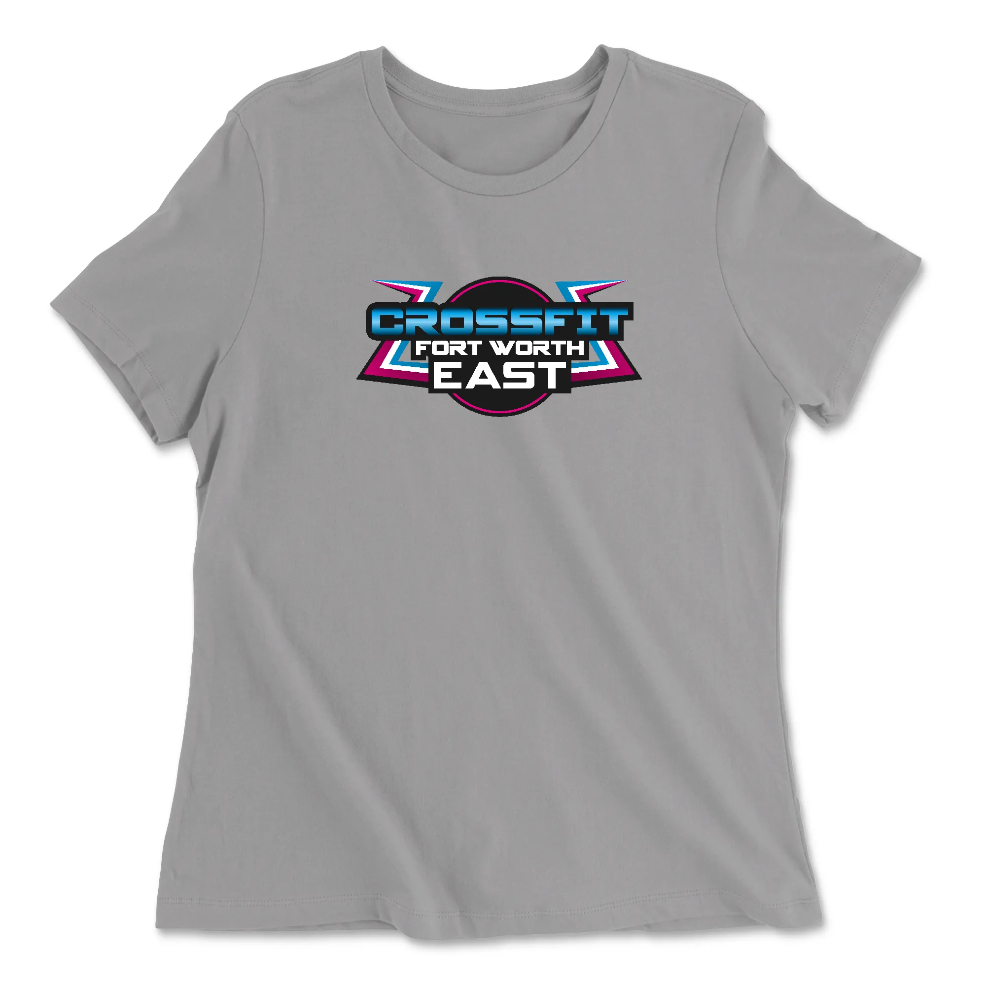 CrossFit Fort Worth East Standard Womens - Relaxed Jersey T-Shirt