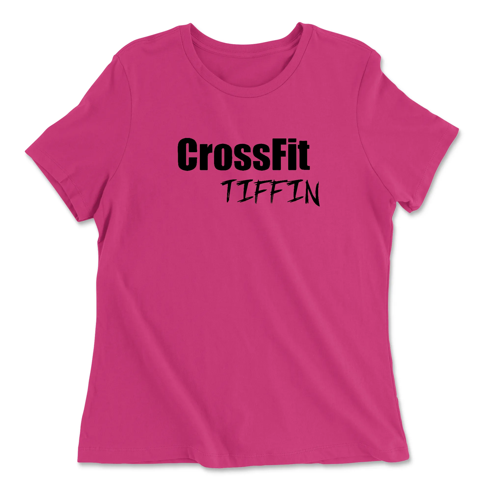 CrossFit Tiffin - Stroke Women's Relaxed Jersey T-Shirt