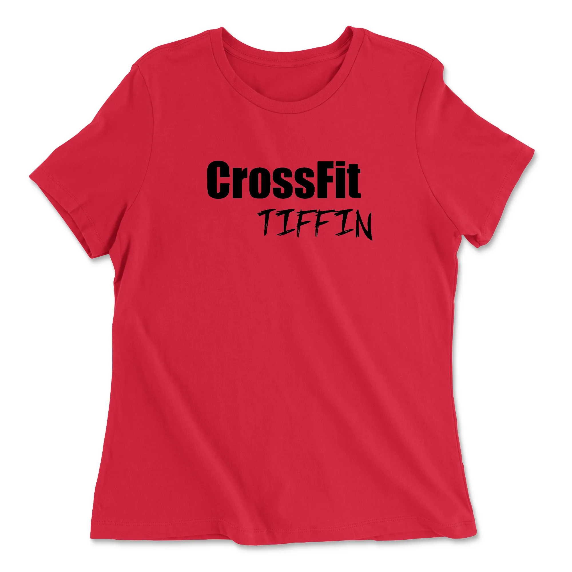 CrossFit Tiffin - Stroke Women's Relaxed Jersey T-Shirt