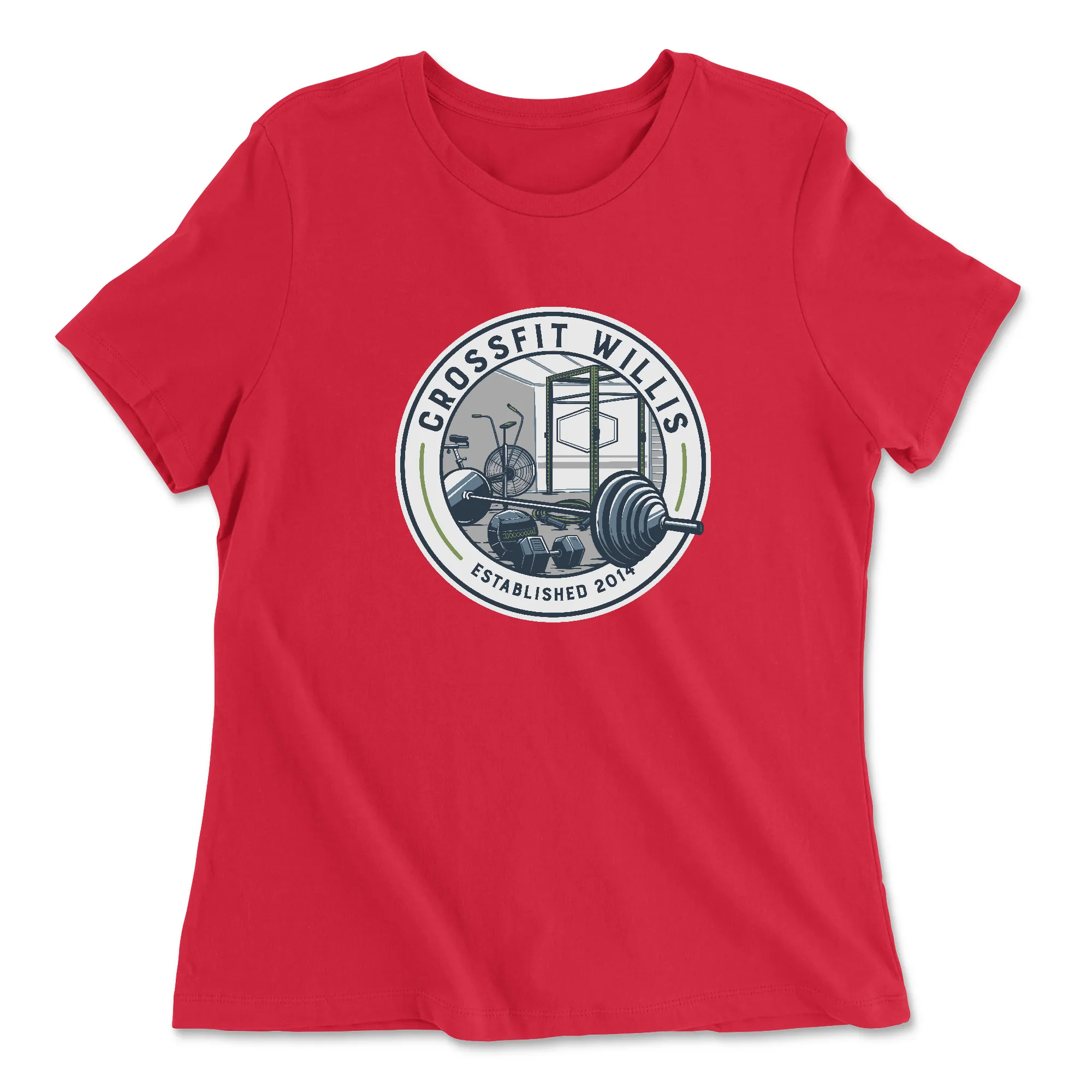 CrossFit Willis Round Womens - Relaxed Jersey T-Shirt