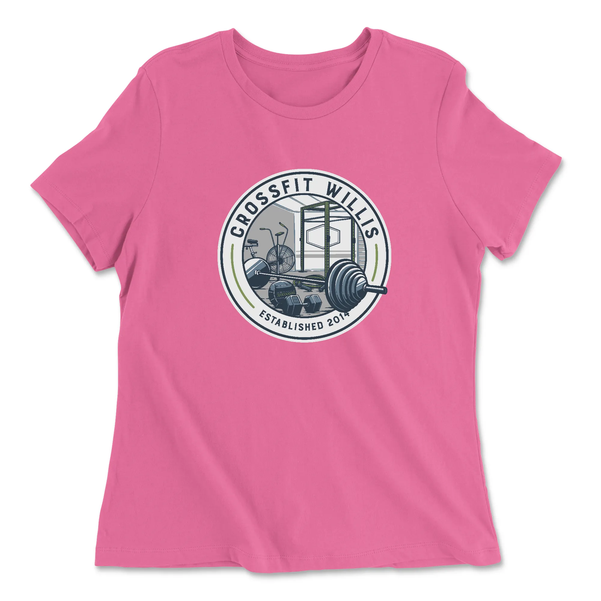 CrossFit Willis Round Womens - Relaxed Jersey T-Shirt
