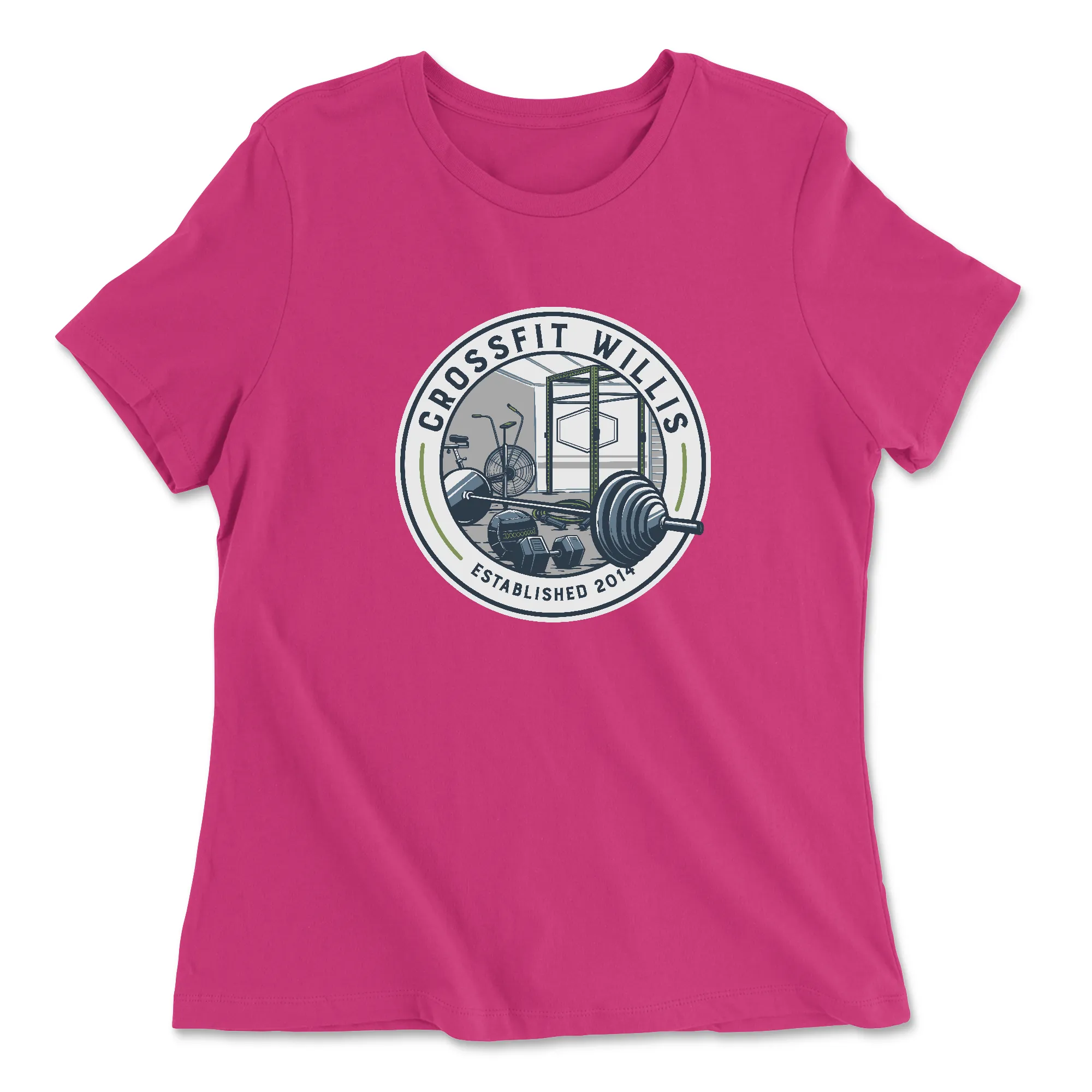 CrossFit Willis Round Womens - Relaxed Jersey T-Shirt
