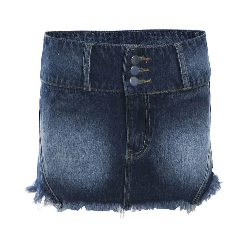 Denim Jacket/Mini Skirt Set