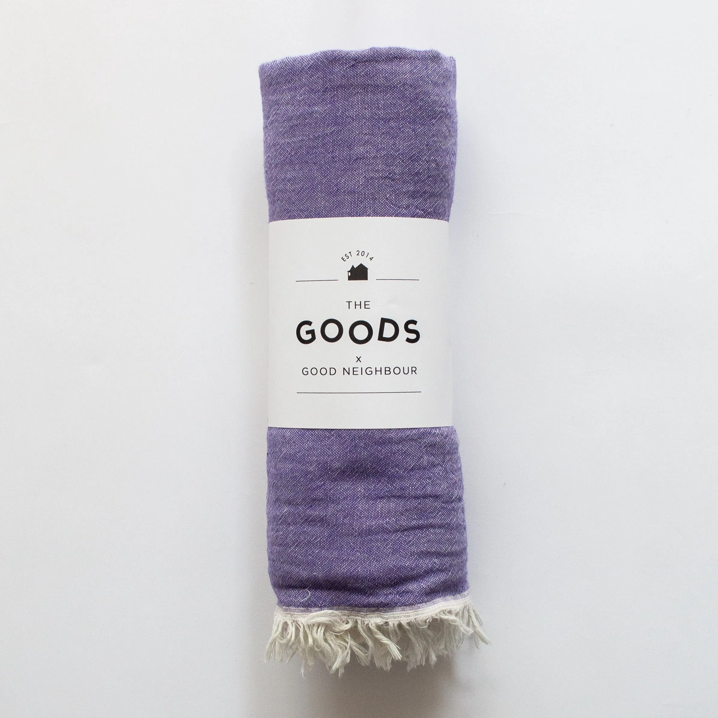Double Gauze Beach Throw   Towel (Purple   Lavender)