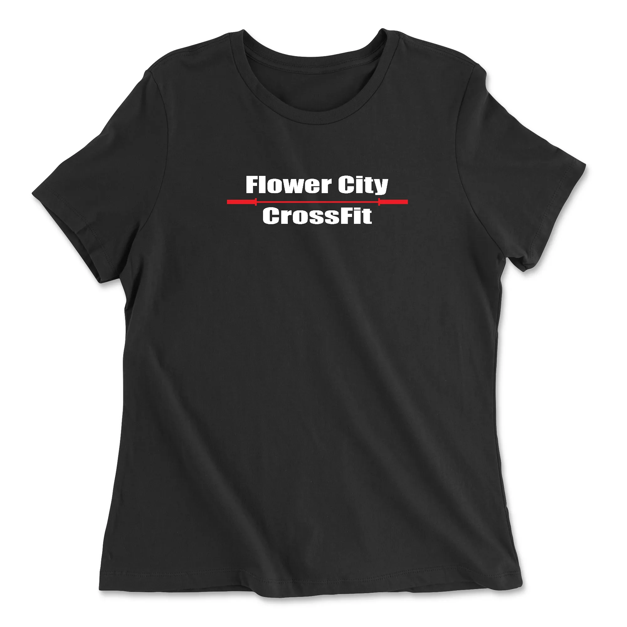 Flower City CrossFit Barbell Womens - Relaxed Jersey T-Shirt