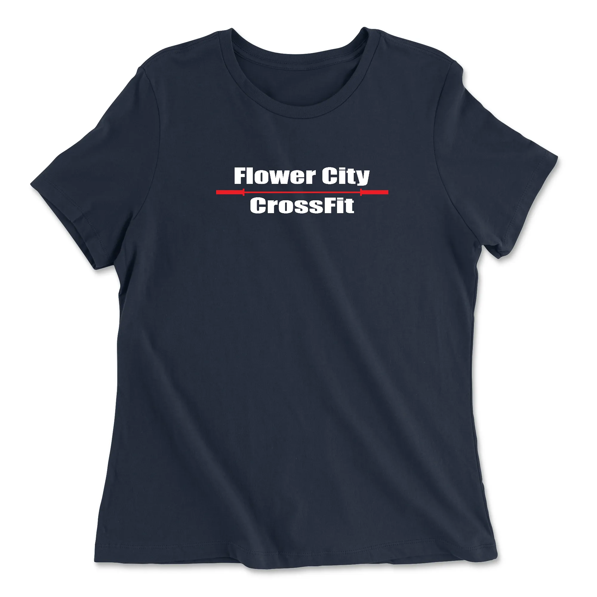 Flower City CrossFit Barbell Womens - Relaxed Jersey T-Shirt