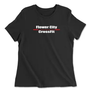 Flower City CrossFit Barbell Womens - Relaxed Jersey T-Shirt
