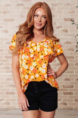 Freshly Picked Floral Top by Andree by Unit