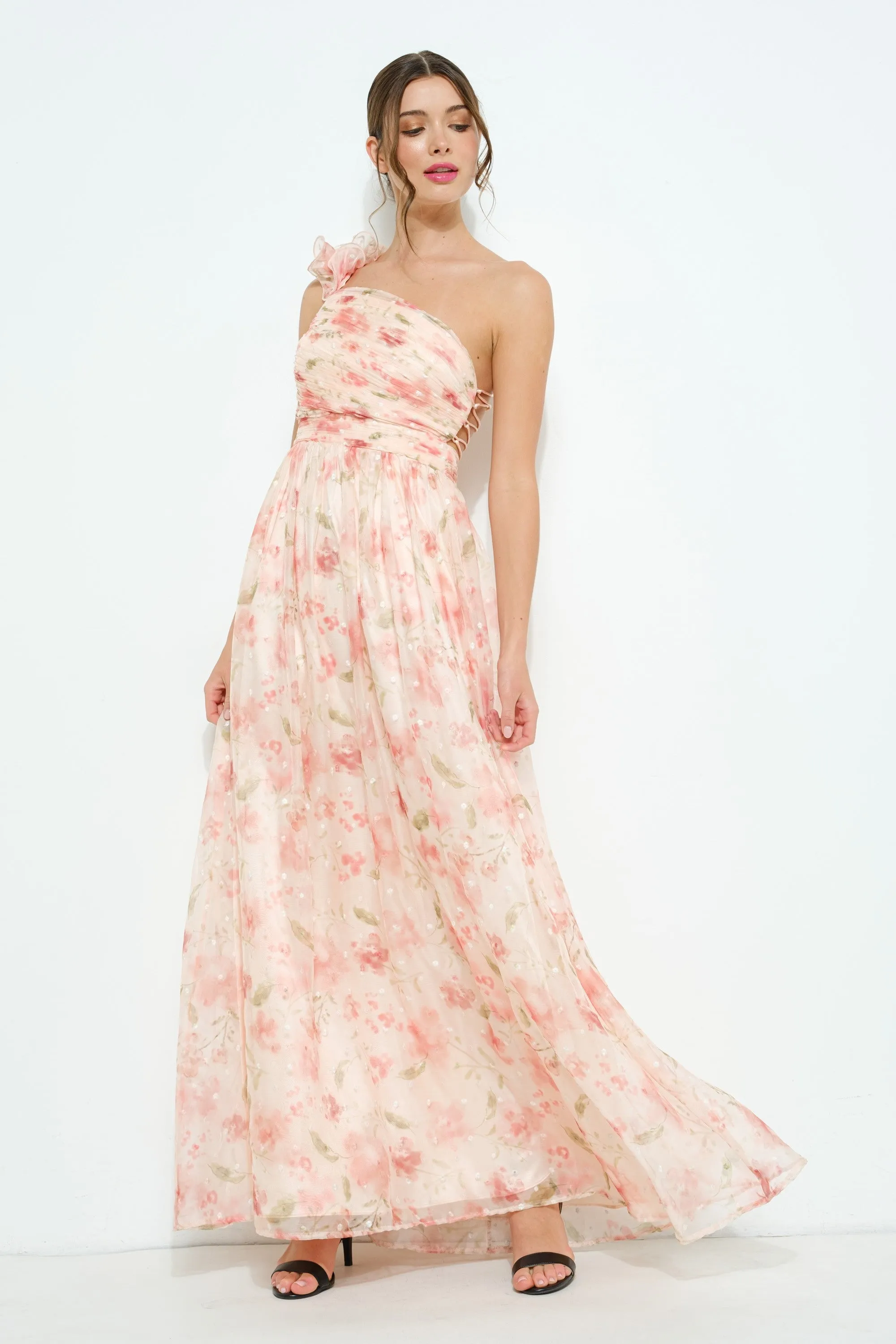 Gabriella Peach Maxi