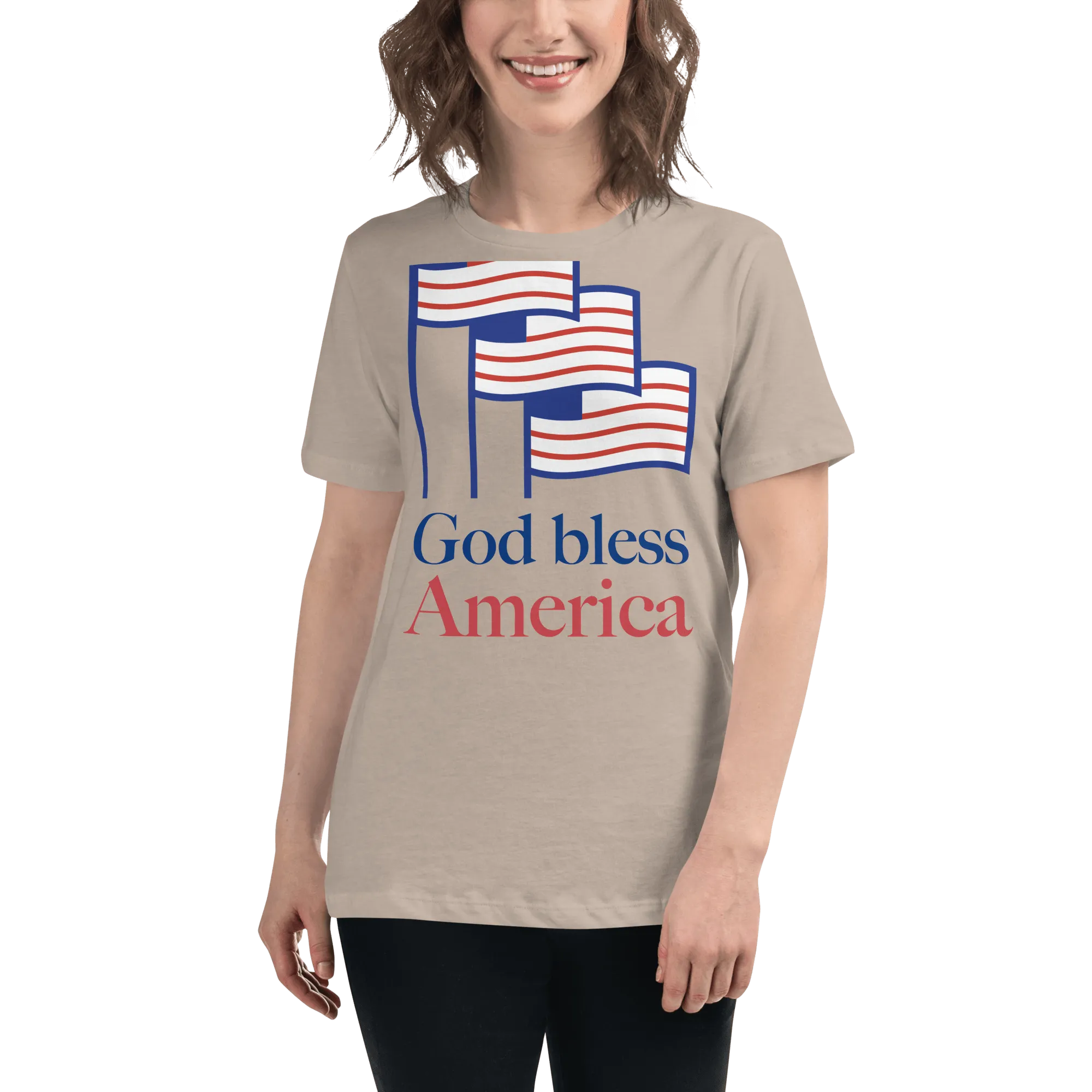 God Bless America Relaxed T-Shirt