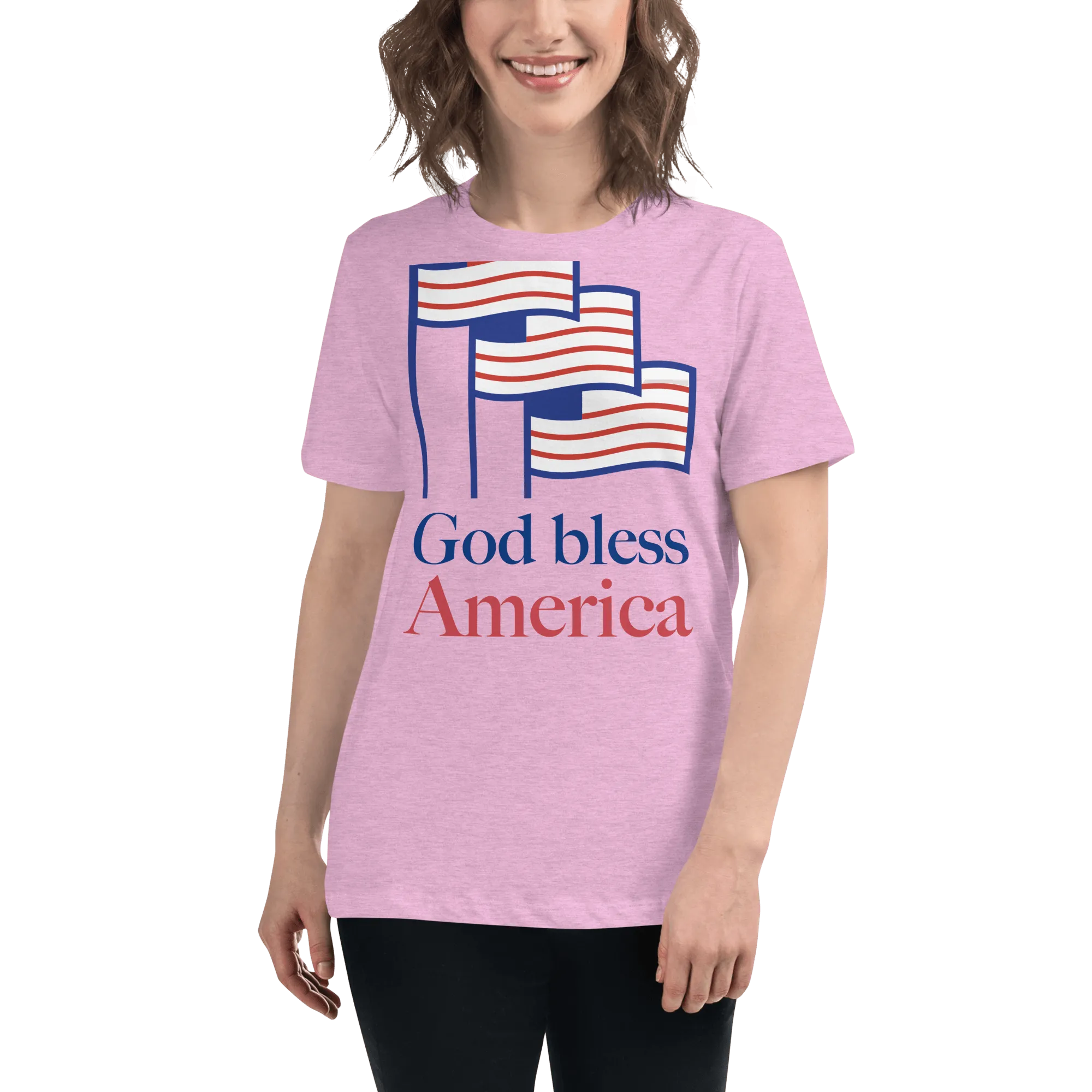 God Bless America Relaxed T-Shirt