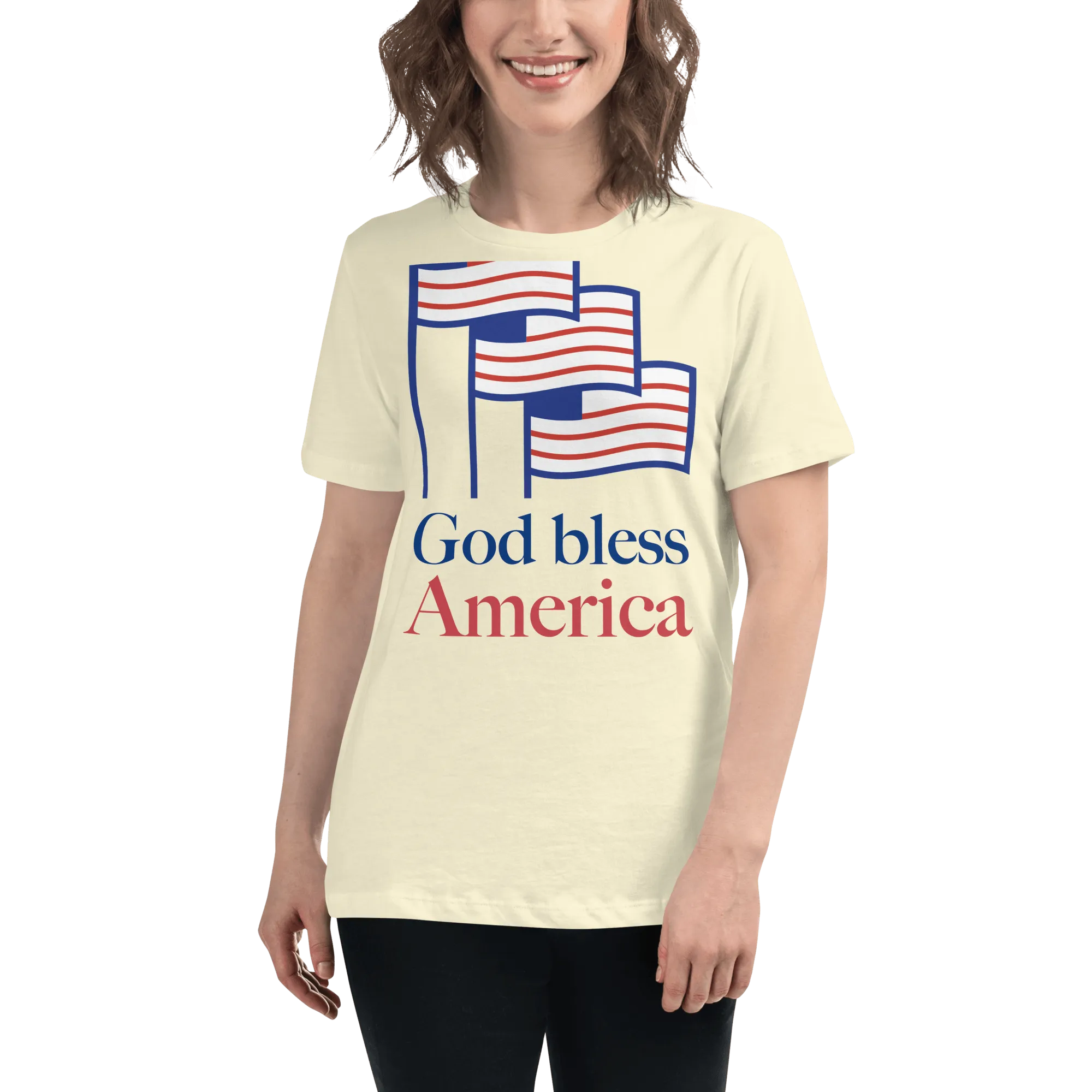 God Bless America Relaxed T-Shirt