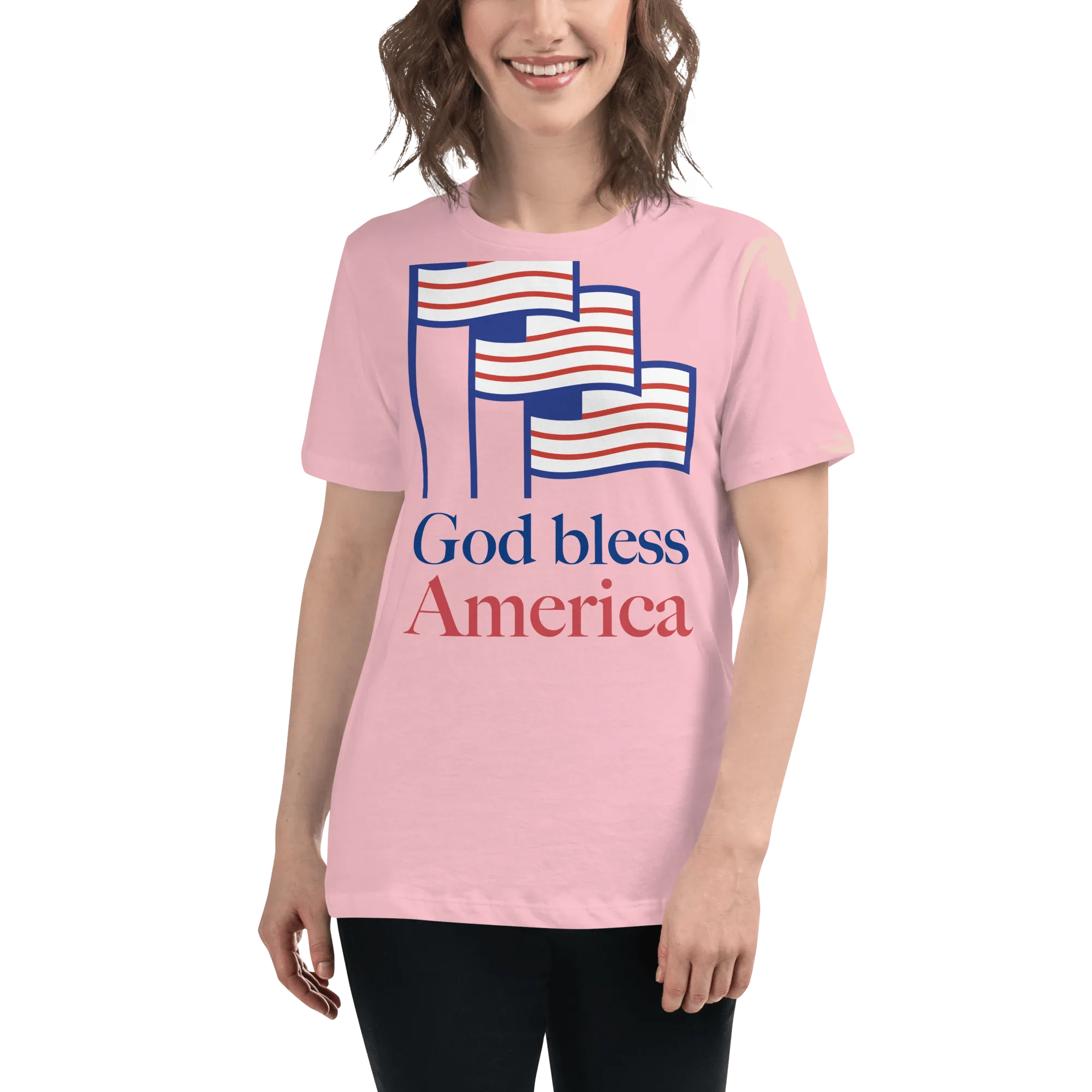 God Bless America Relaxed T-Shirt