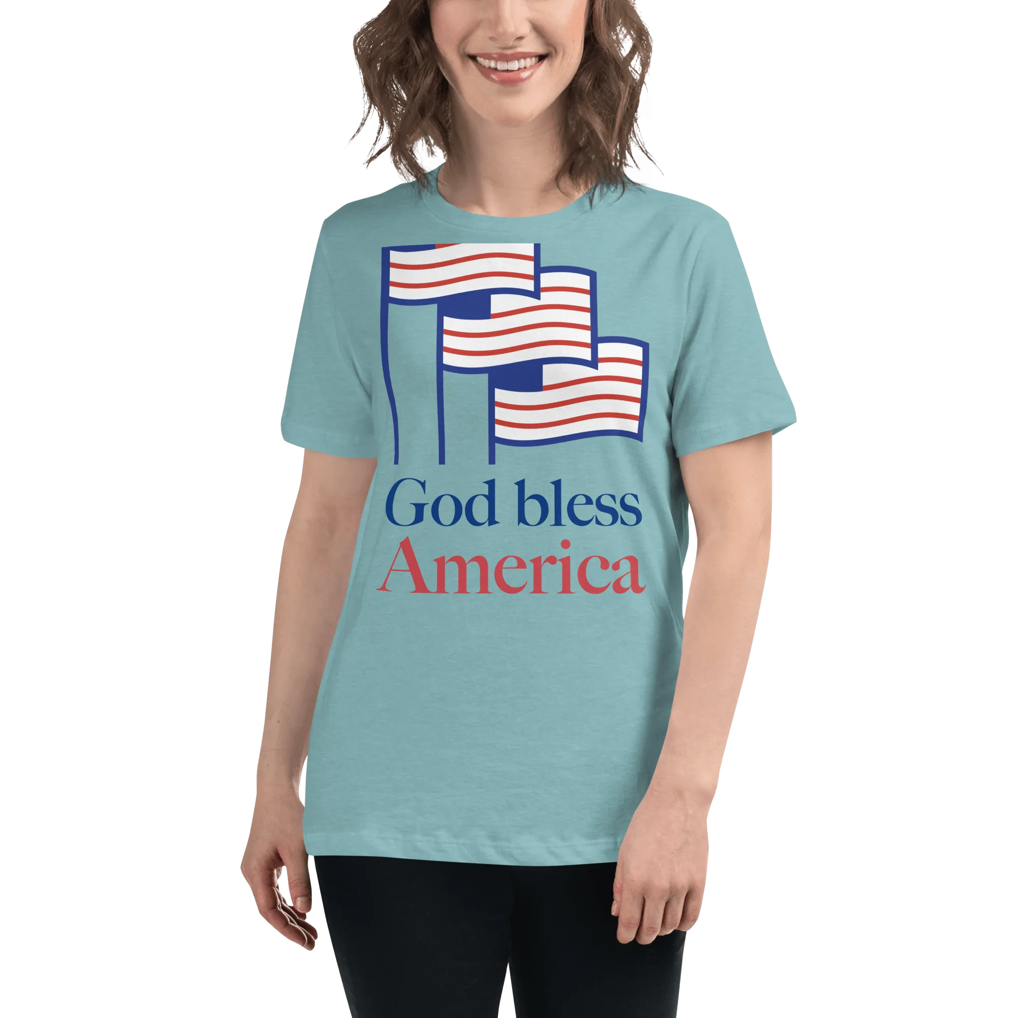 God Bless America Relaxed T-Shirt