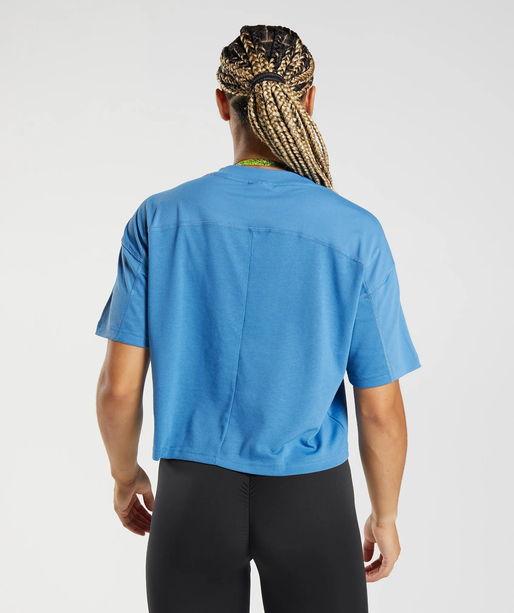 GS Power Midi Top - Coastal Blue