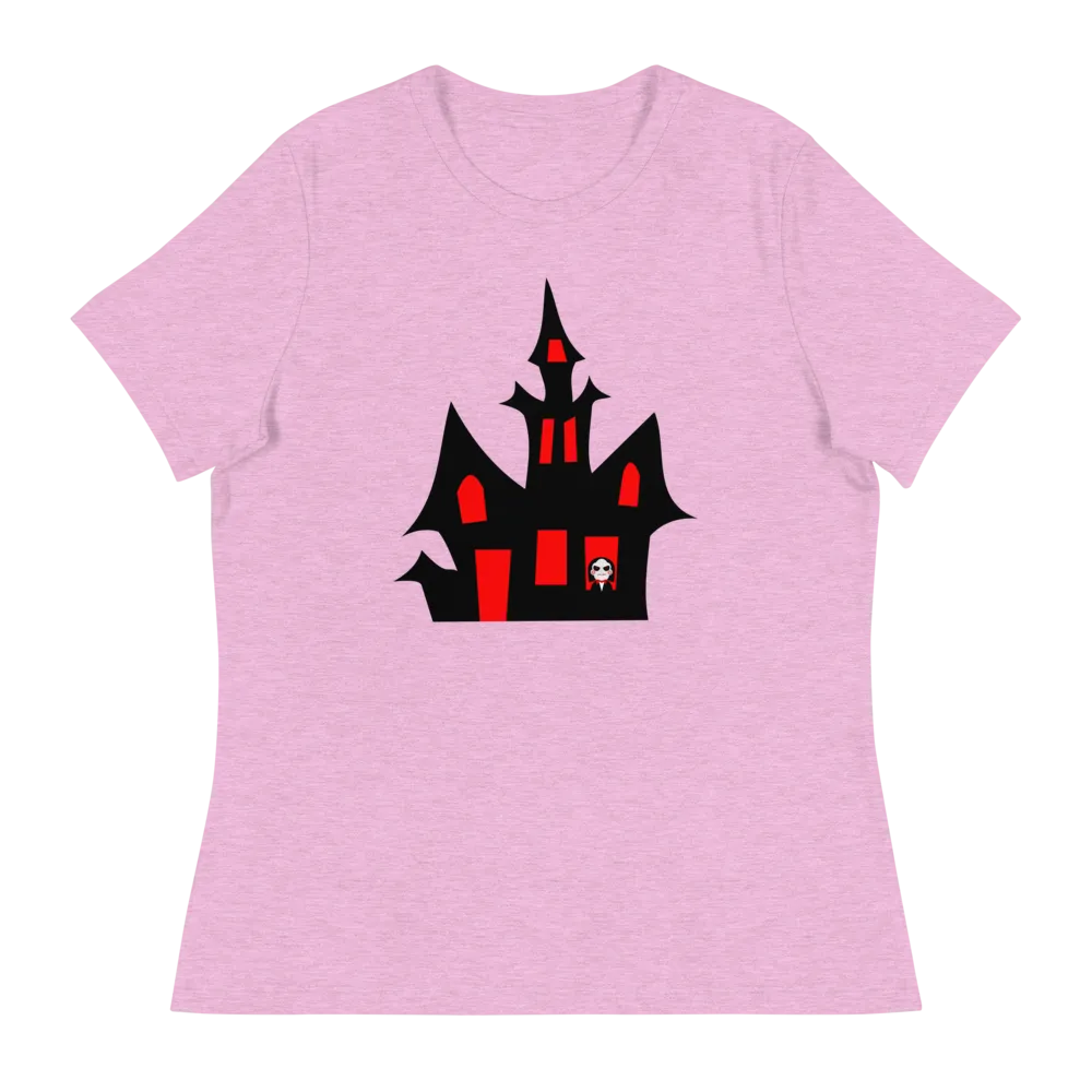 Haunted Halloween House Women's Relaxed T-Shirt