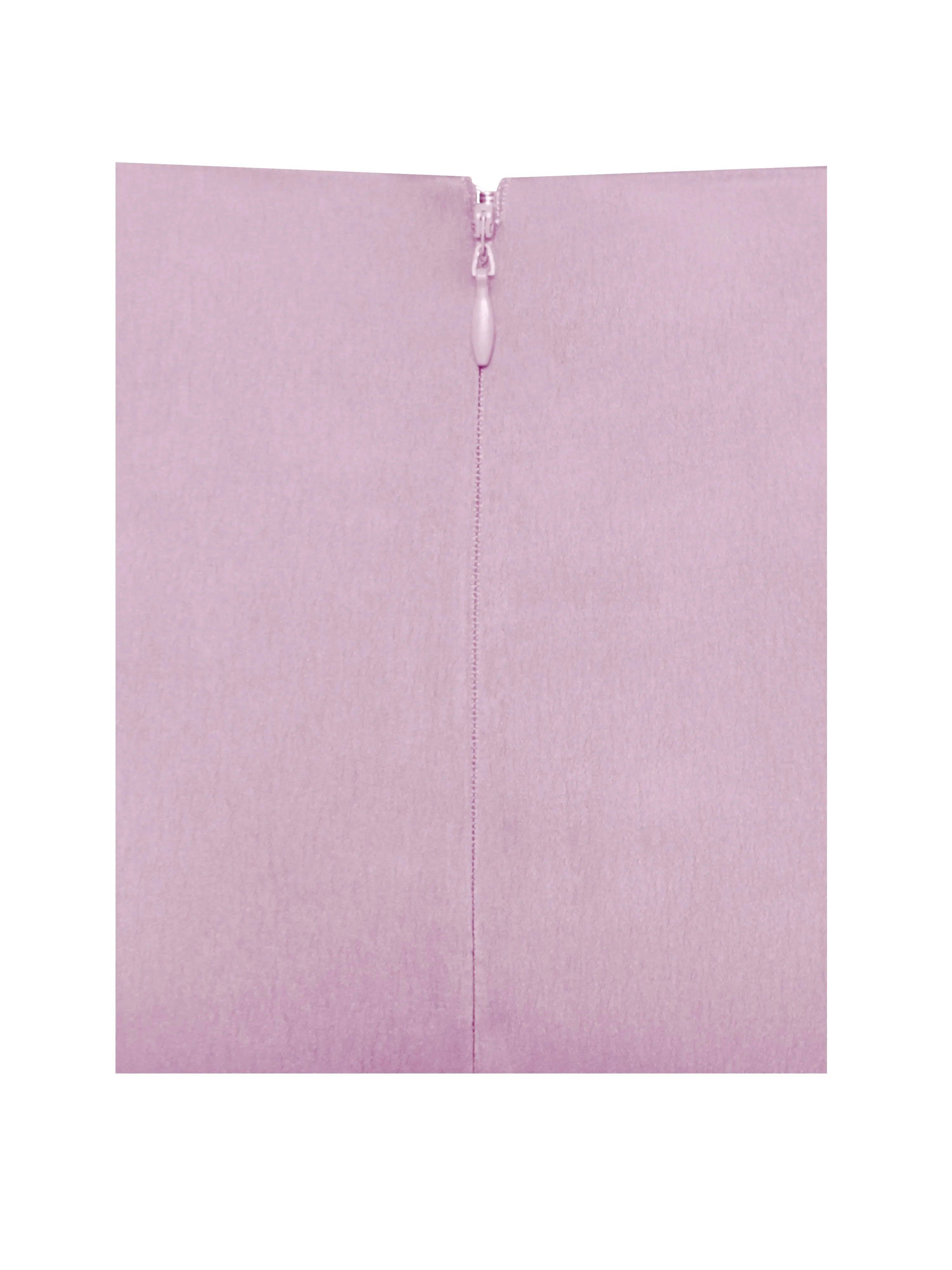 Ivona Mauve Halter Neck Graceful Double Duchess Satin Gown