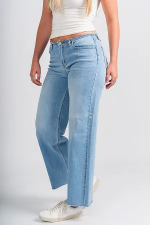 JBD low rise straight leg jeans light denim