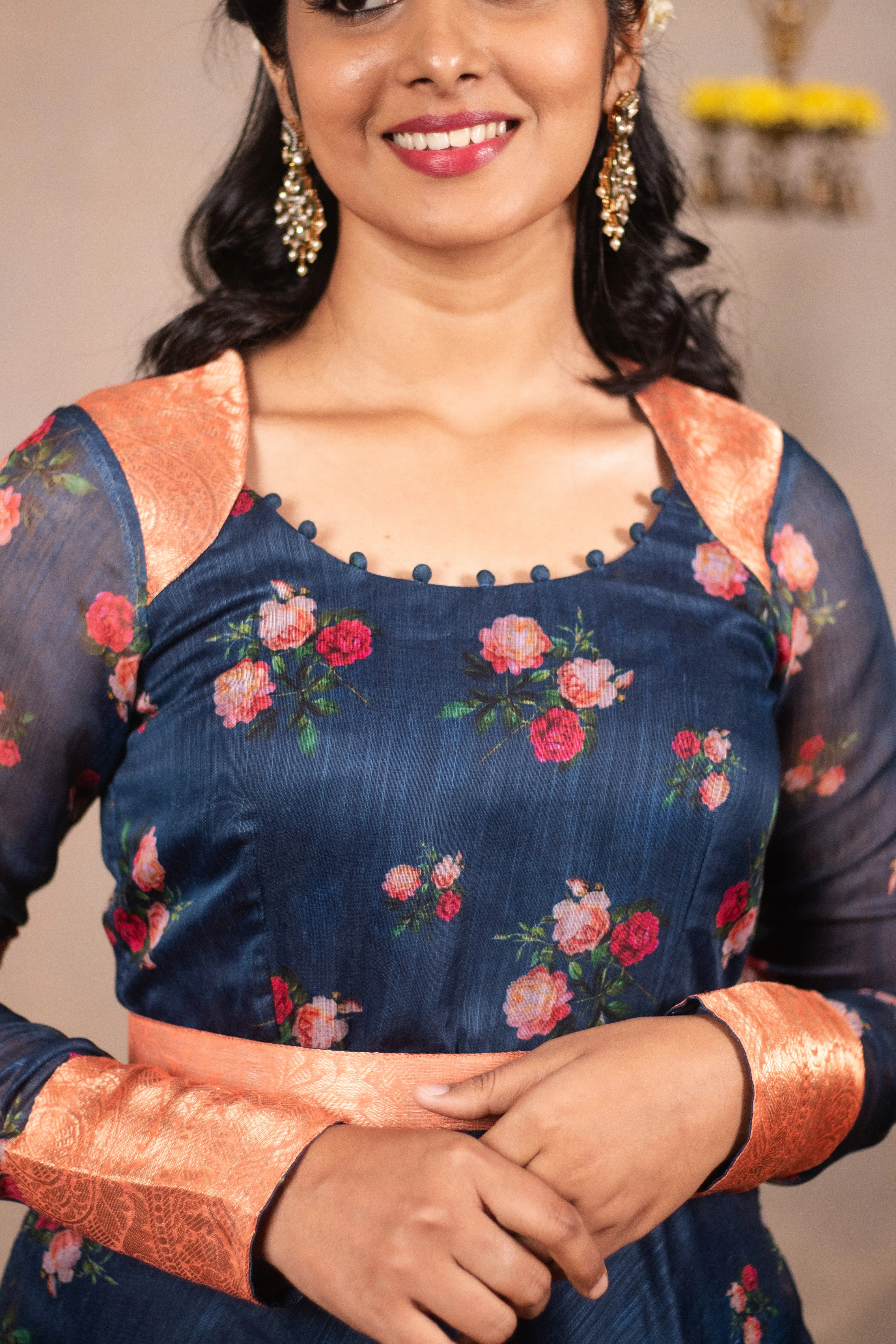 Jewel tones Maxi Dress