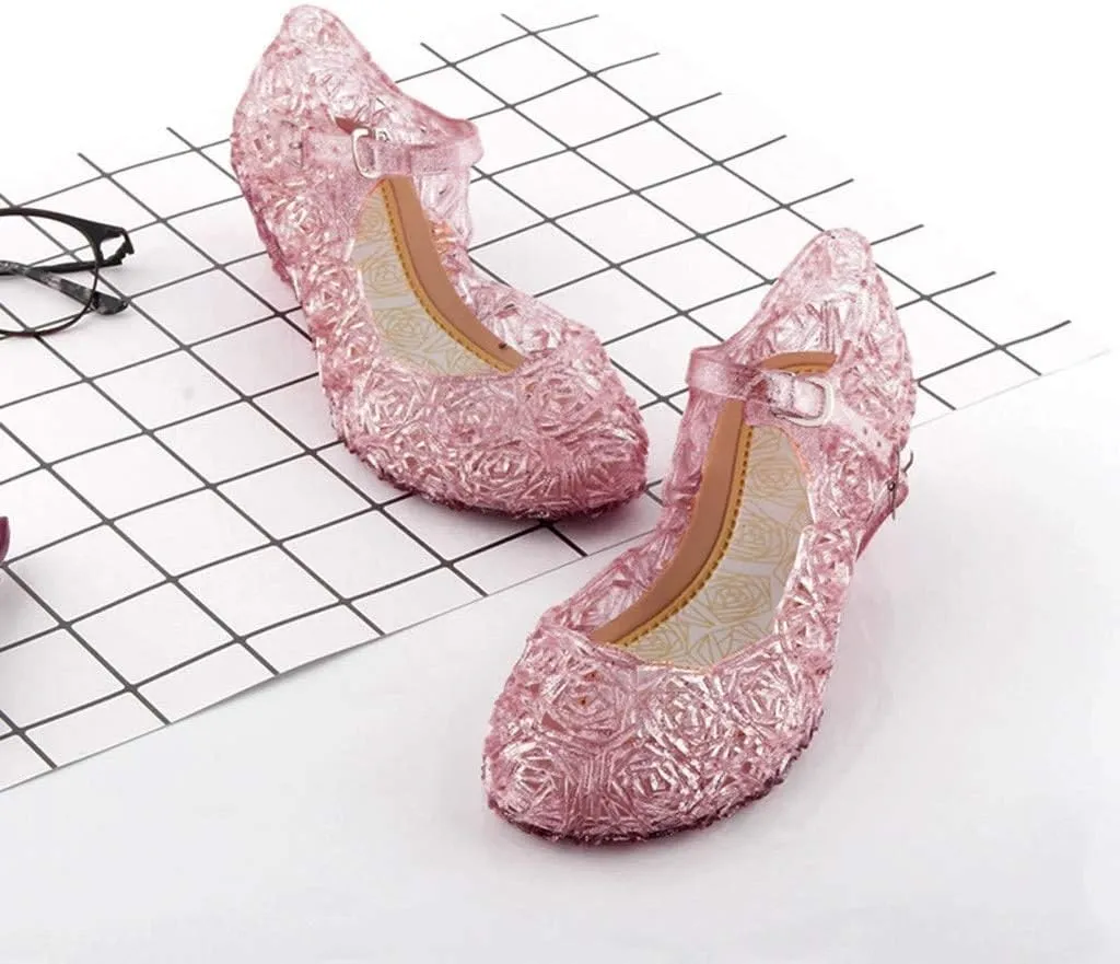 Kids Wedge Shoes Baby Princess Toddler Cosplay Single Childrens High Tops Infant Sandals Little Girl Casual Shoes