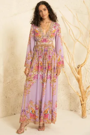 Lavender Hops Maxi Dress