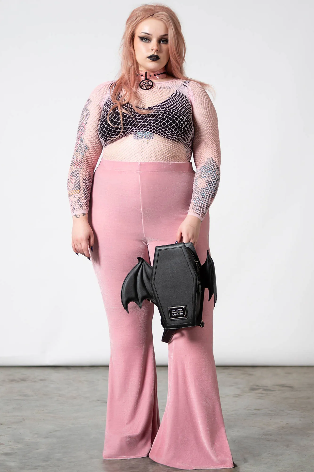 Moondance Bell Bottoms [PASTEL PINK] [PLUS]