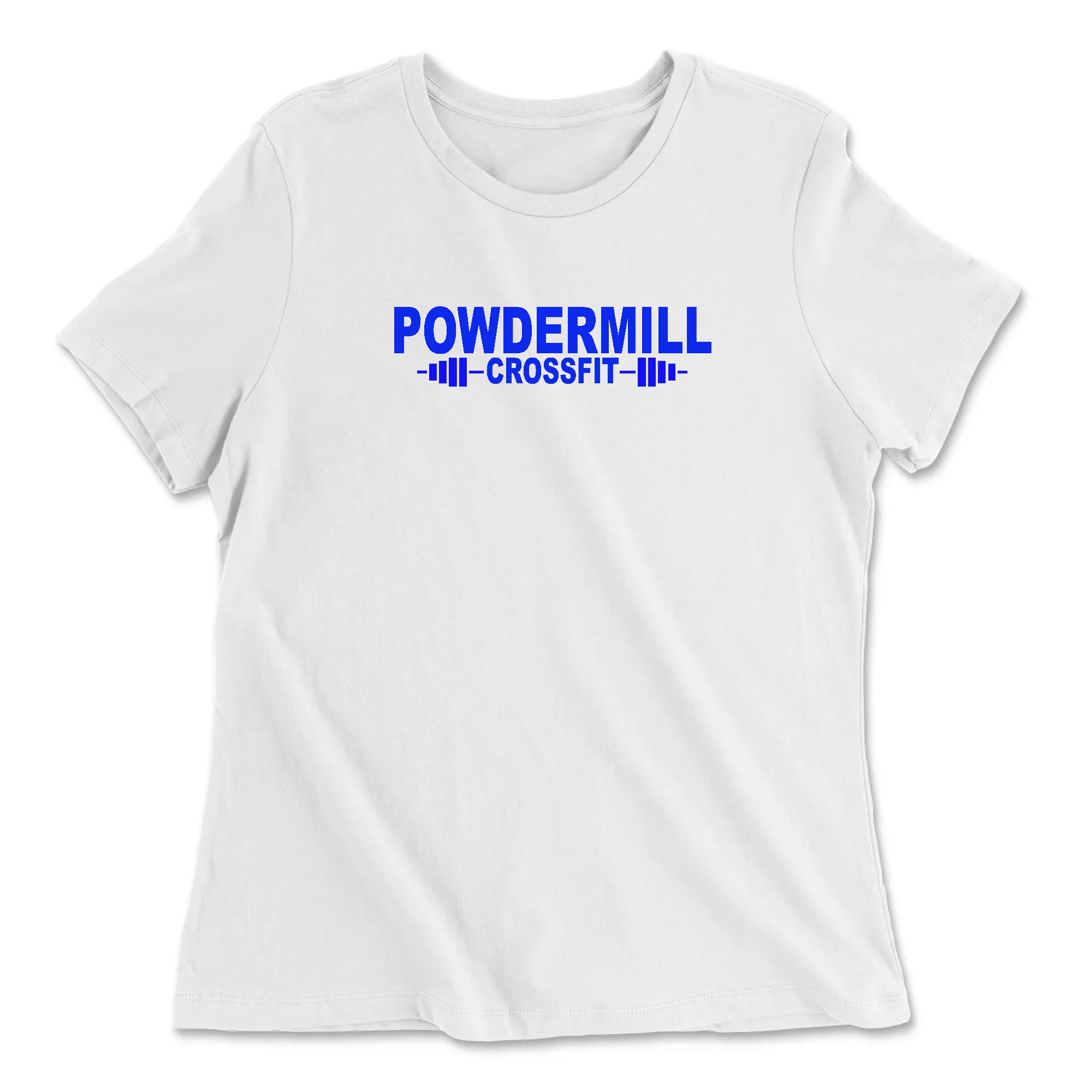 Powdermill CrossFit Blue Womens - Relaxed Jersey T-Shirt